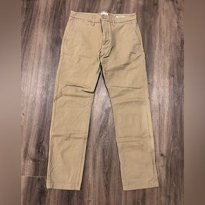 Slim Fit Khaki Chinos